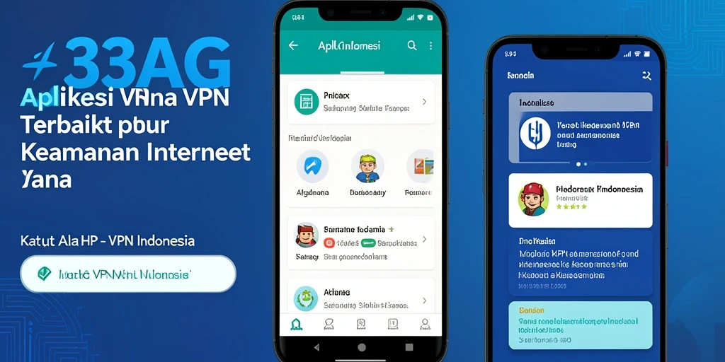 Antarmuka 33AG yang intuitif untuk pengguna VPN Indonesia.
