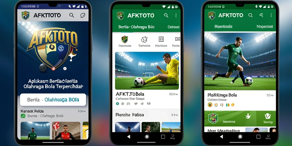 Antarmuka AFKTOTO yang informatif dan menarik tentang olahraga bola.