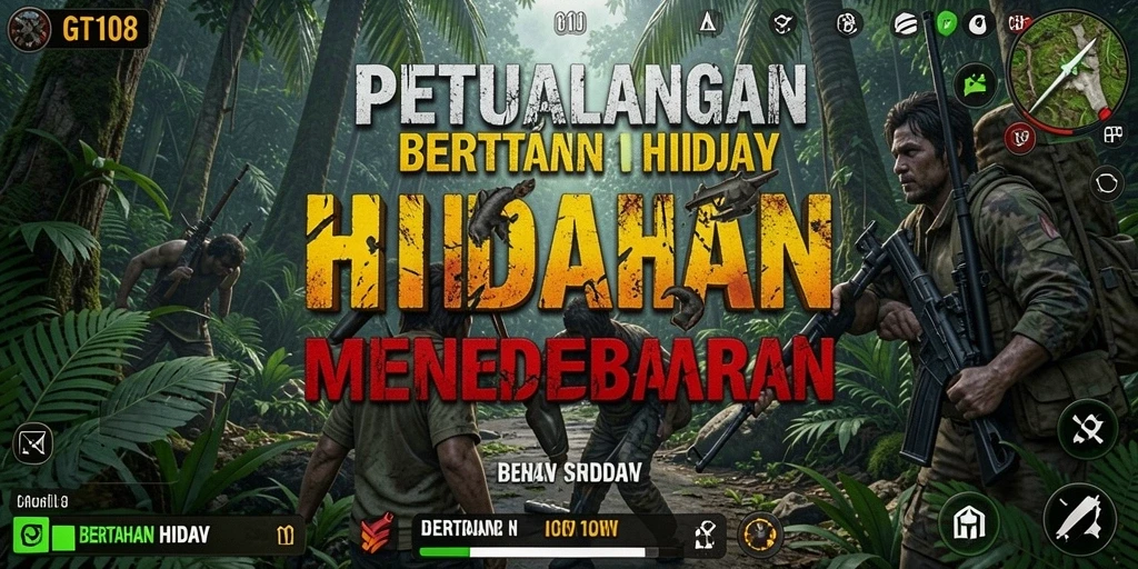 Tampilan antarmuka yang menakjubkan dan fungsional dalam GT108.