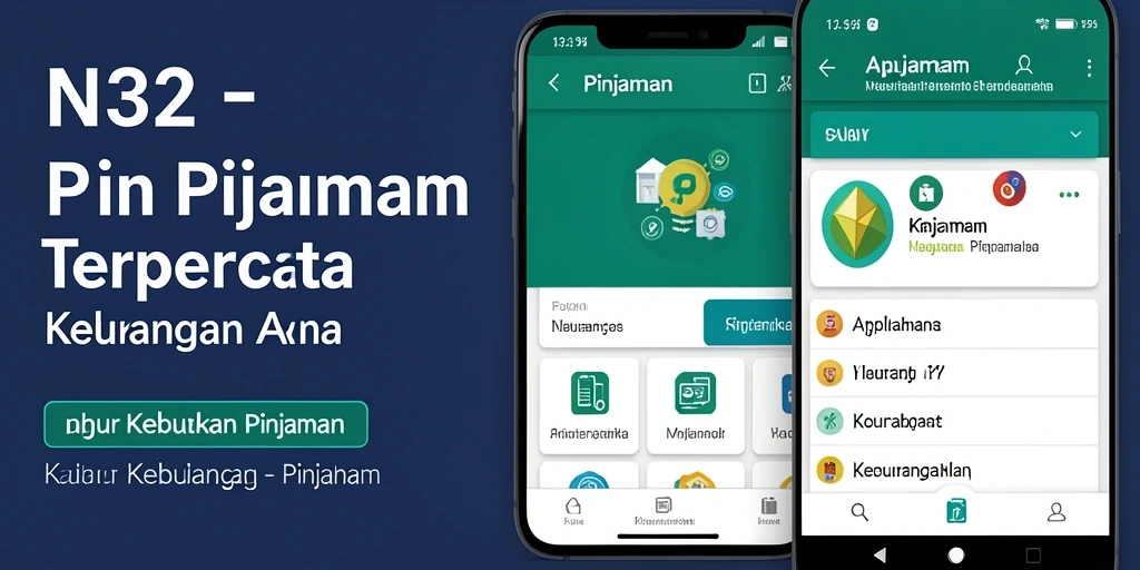 Tampilan antarmuka aplikasi N32 yang intuitif dan mudah digunakan.