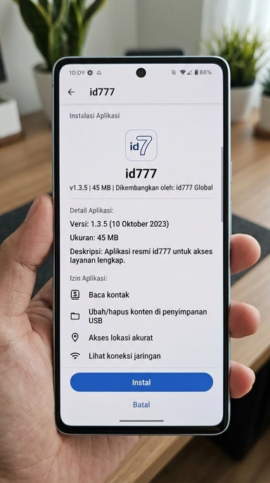 Panduan Unduh dan Instal APK id777 untuk Android