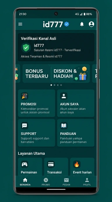 Kanal Resmi id777: Unduh dan Instal Sekarang